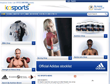 Tablet Screenshot of ko-sports.co.uk